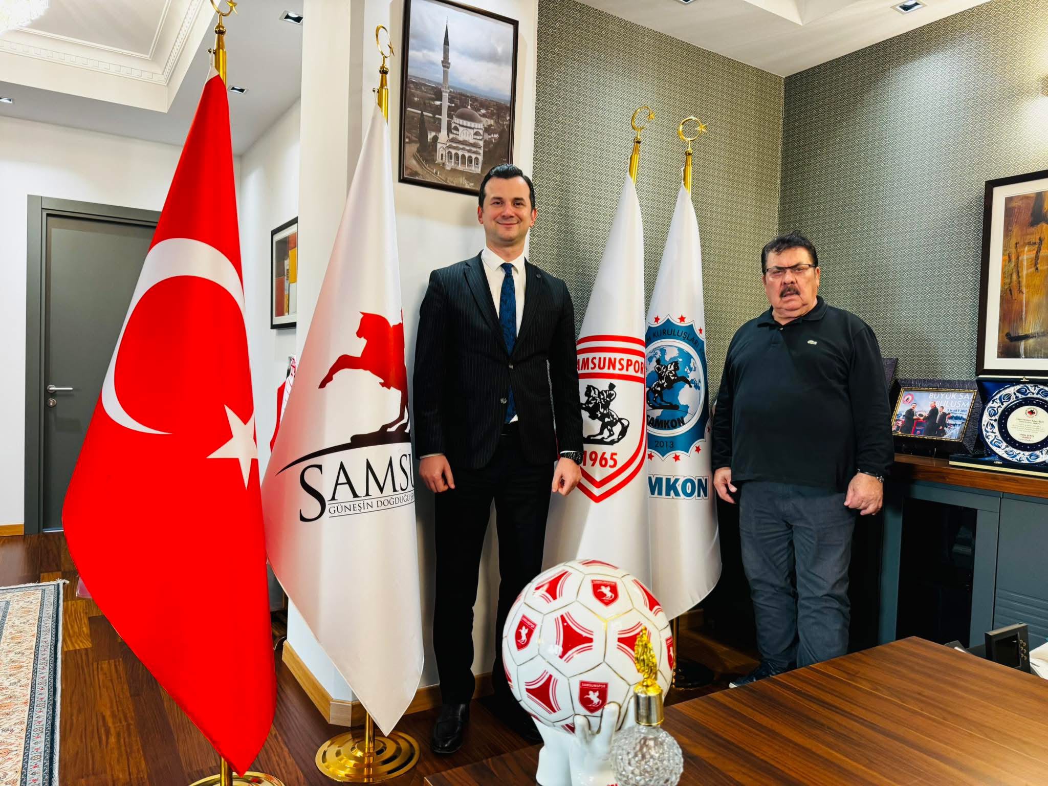 Sn. Mustafa BİZİMYER'den SAMKON'a Ziya